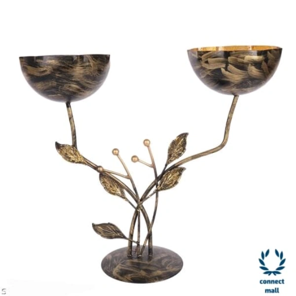 Tea Light Candle Holder Stand For Home Decoration - Metal, Tea Light Candle Holder, Pack of1